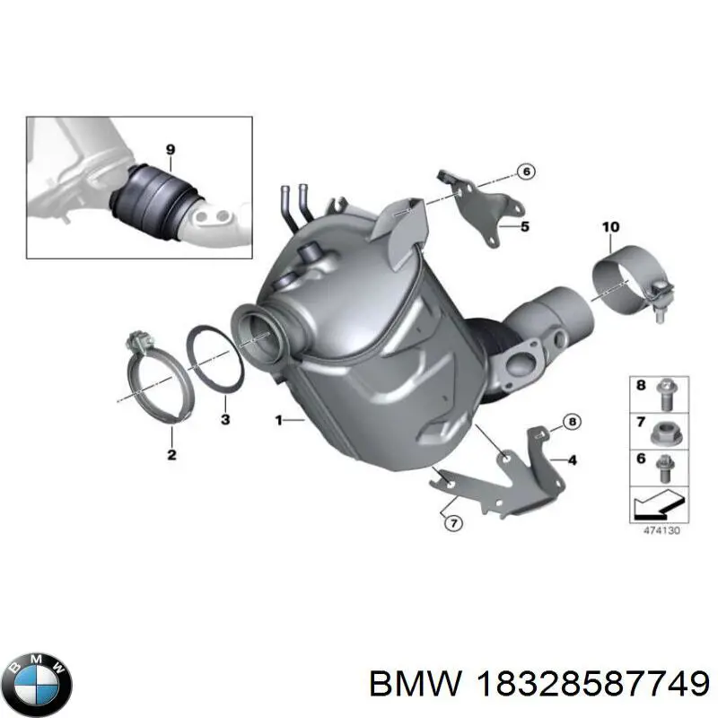 Comprar Filtro de partículas BMW X5  G05, F95