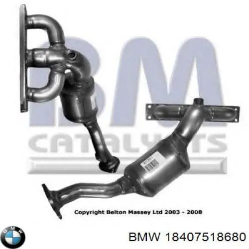 Catalizador BMW 18407518680 precio, desde 356,80 EUR