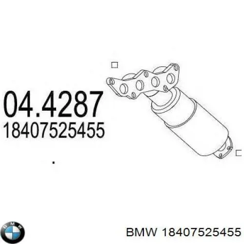 Colector de escape, sistema de escape BM Catalysts BM91184H precio, desde 320,27 EUR