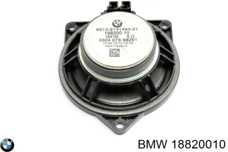 18820010 BMW Altavoz de la puerta delantera
