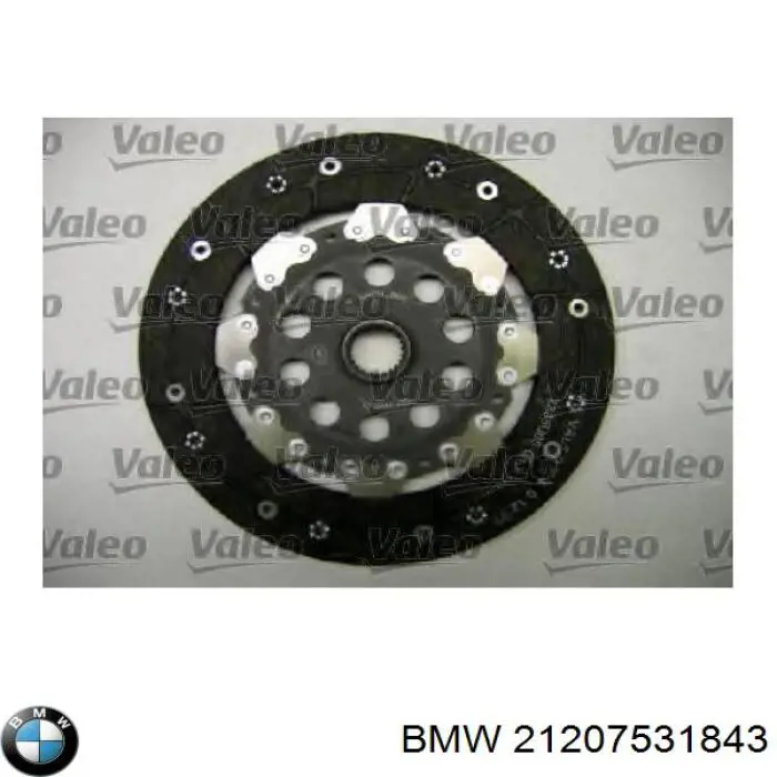 21207531843 BMW kit de embrague (3 partes)