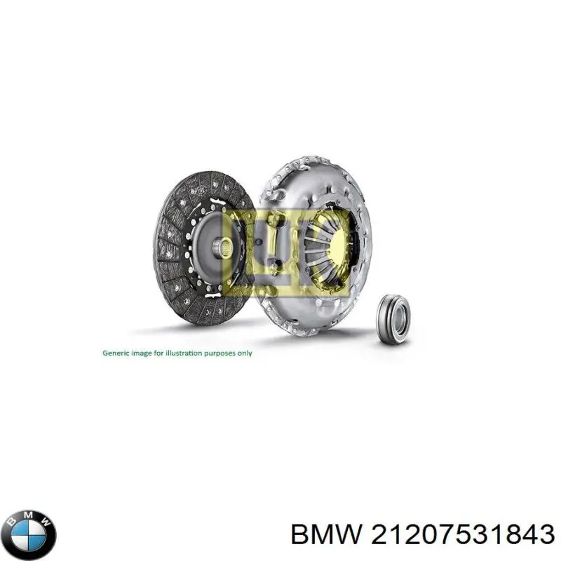 21207531843 BMW Embrague motor