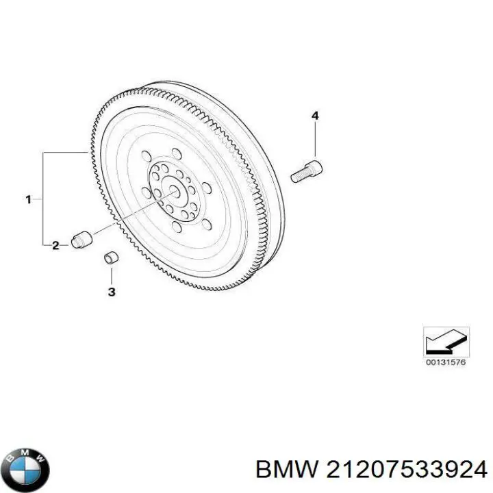 Comprar 21207533924 BMW Volante de motor bimasa