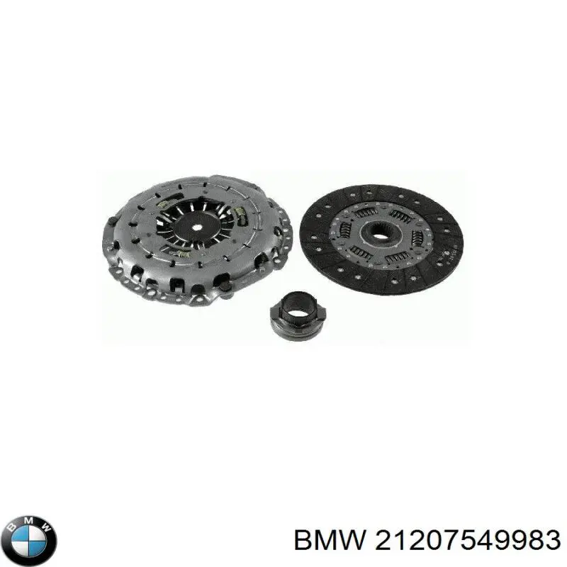 21207549983 BMW kit de embrague (3 partes)