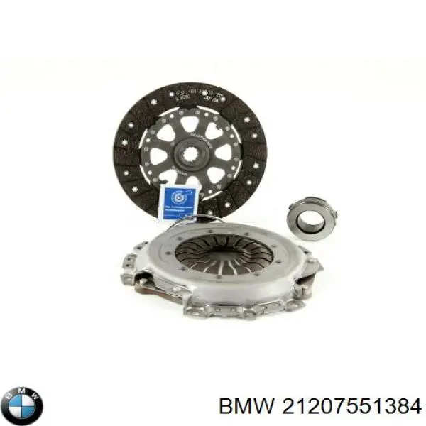 21207551384 BMW kit de embrague (3 partes)