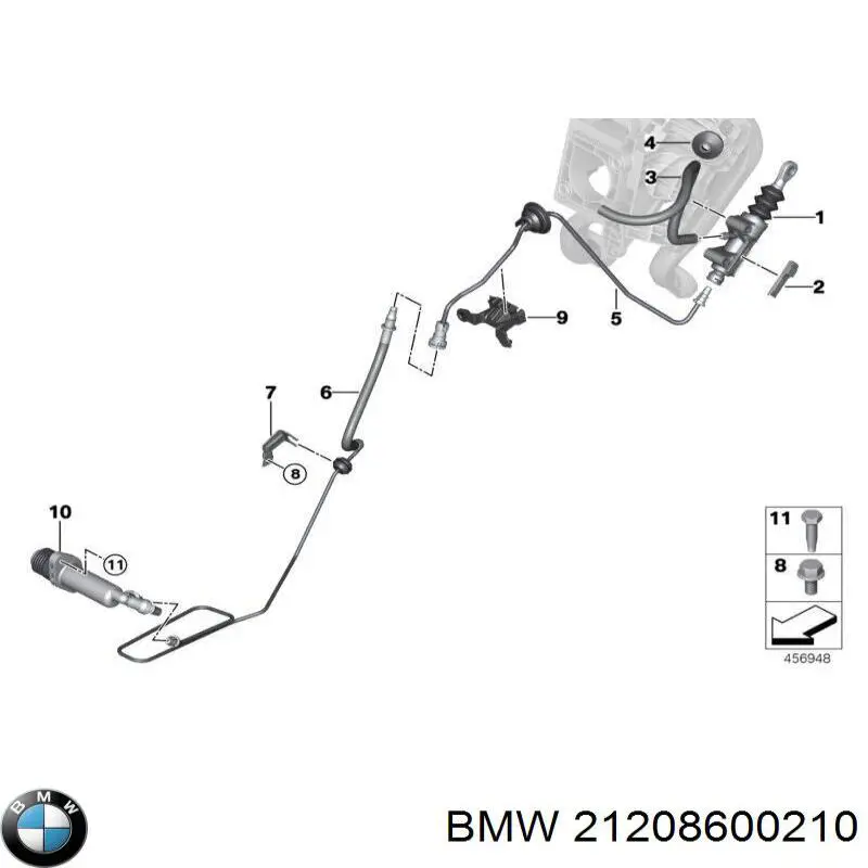 Volante motor 21208600210 BMW