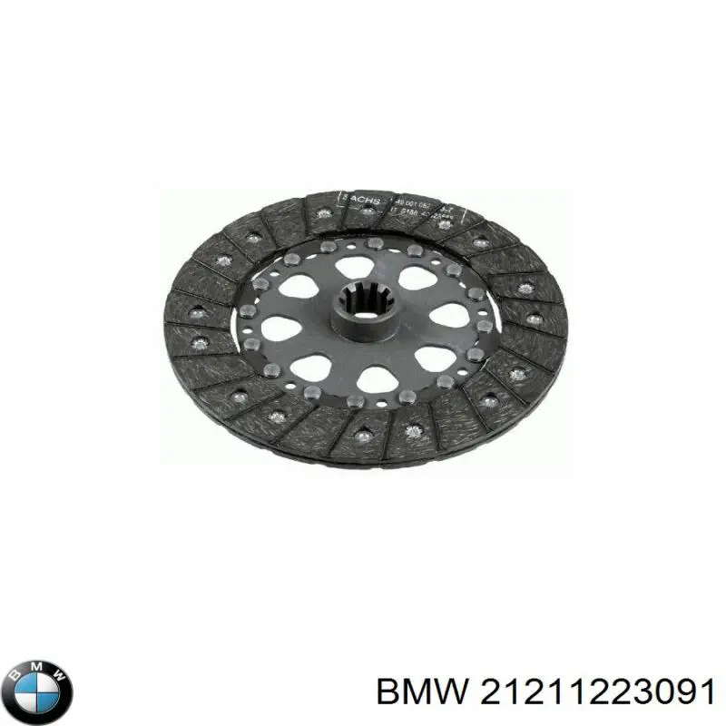 21211223091 BMW disco de embrague
