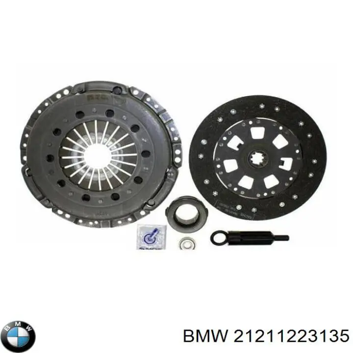 21211223031 BMW kit de embrague (3 partes)