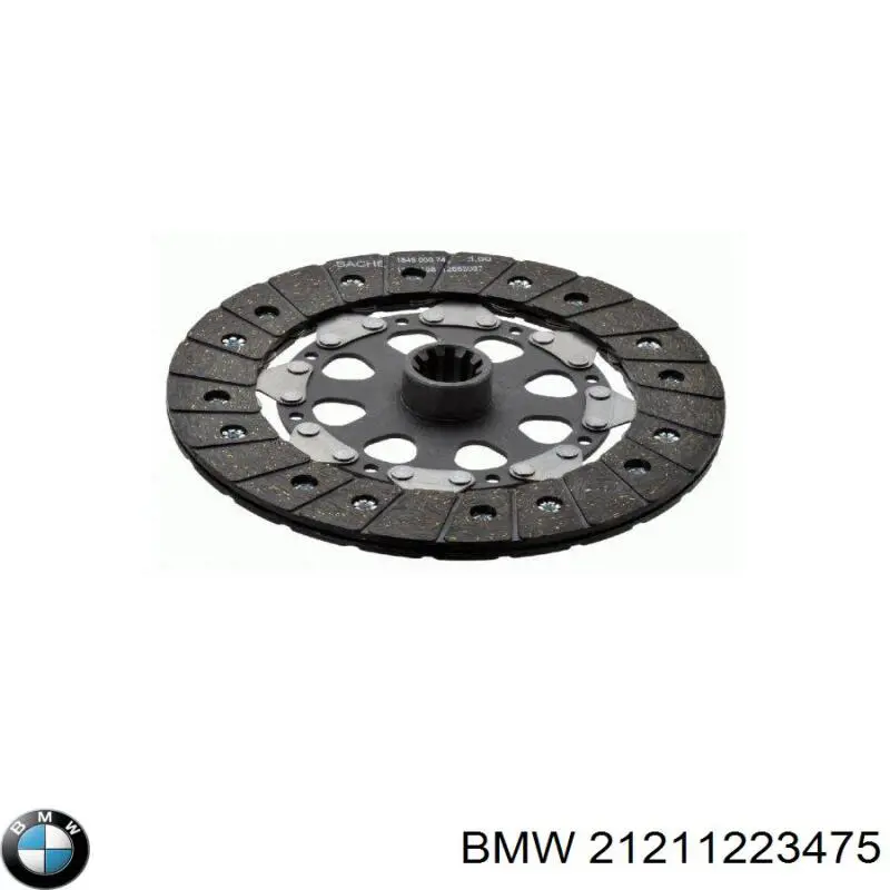 21211223475 BMW disco de embrague