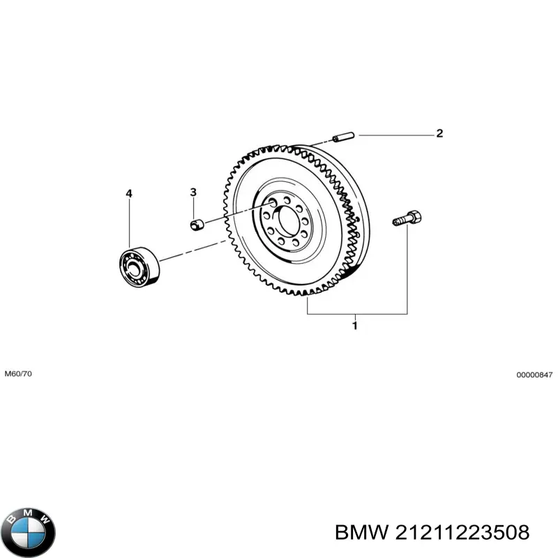 Comprar 21211223508 BMW Volante de motor bimasa