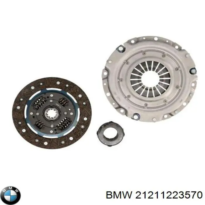 21211223570 BMW kit de embrague (3 partes)