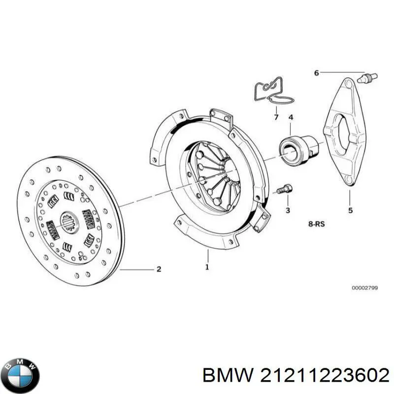 Mecanismo de embrague BMW 21211223602 precio, desde 137,21 EUR