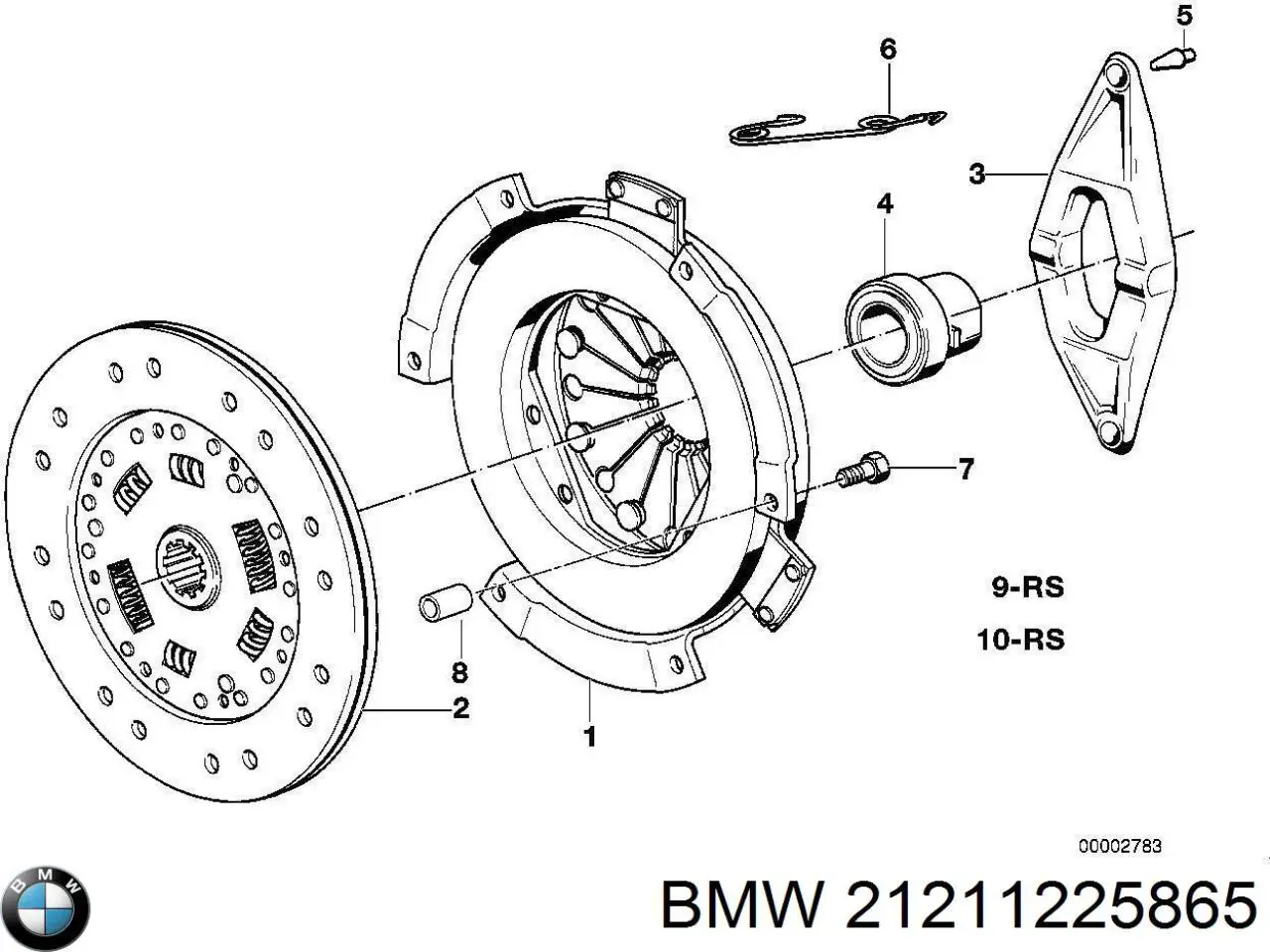 Plato de presión de embrague BMW 21211225865 precio, desde 129,41 EUR