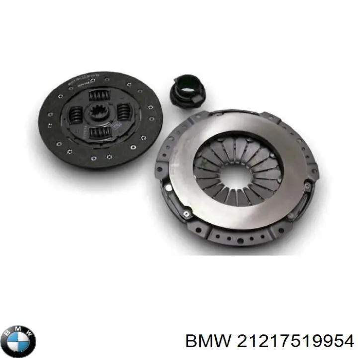 21217524197 BMW kit de embrague (3 partes)