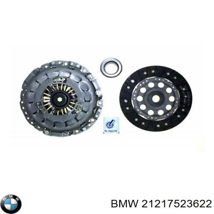 21217523622 BMW kit de embrague (3 partes)