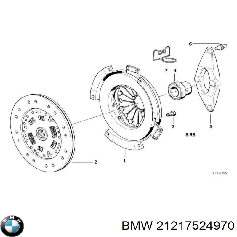 Disco de embrague BMW 21217524970 precio, desde 48,12 EUR