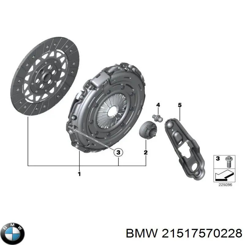Comprar 21517570228 BMW Cojinete de empuje