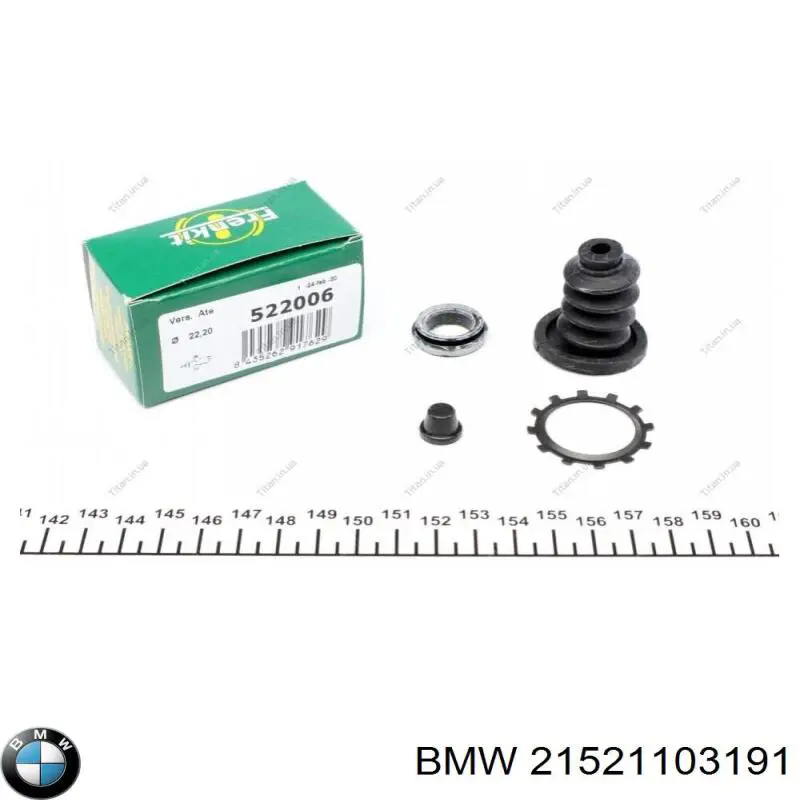 21521103191 BMW kit de reparación del cilindro receptor del embrague