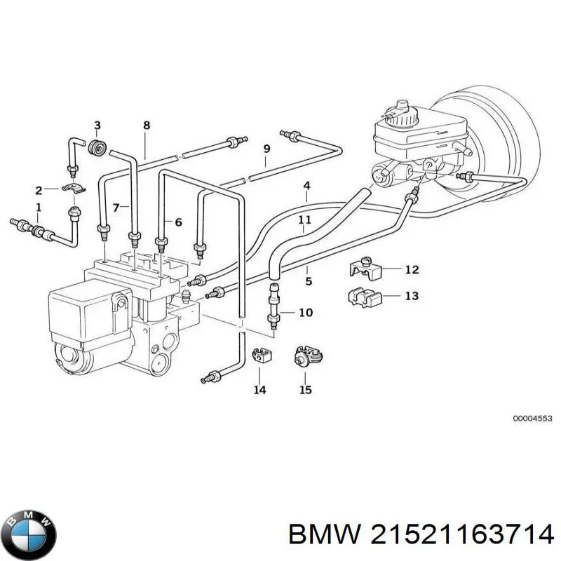 21521163714 BMW Bomba refrigerante coche