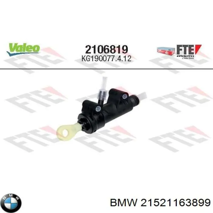 Cilindro maestro de embrague BMW 5 E39