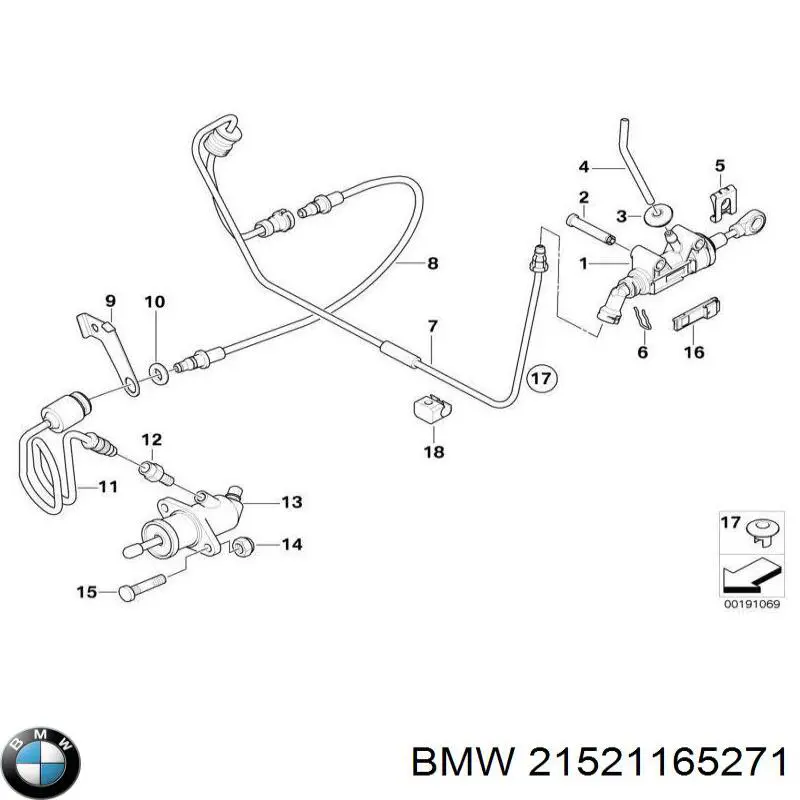 21521165271 BMW 