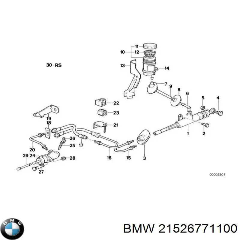 Clip de fijación de la rejilla del radiador al panel BMW 21526771100 precio, desde 6,32 EUR