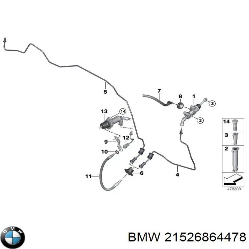 21526864478 BMW 
