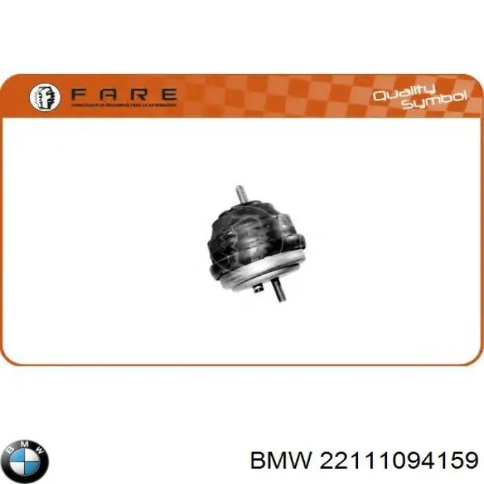 22111094159 BMW Almohada del Motor Izquierda / Derecha