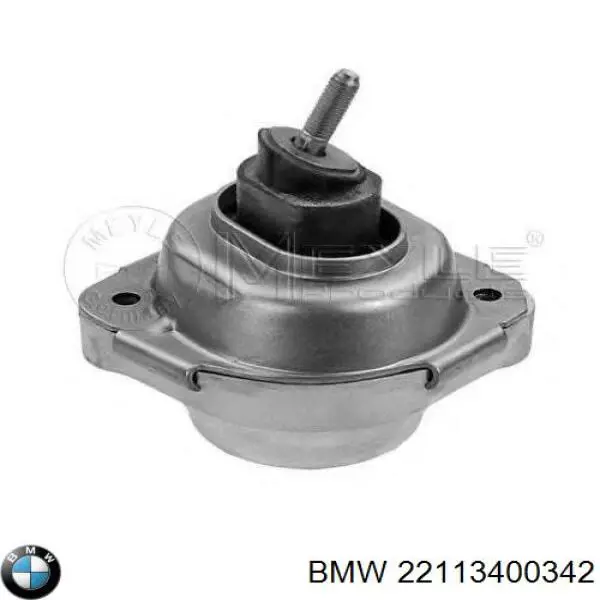 22113400342 BMW soporte de motor derecho