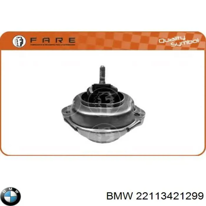 Soporte izquierdo del motor BMW 22113421299 precio, desde 50,80 EUR