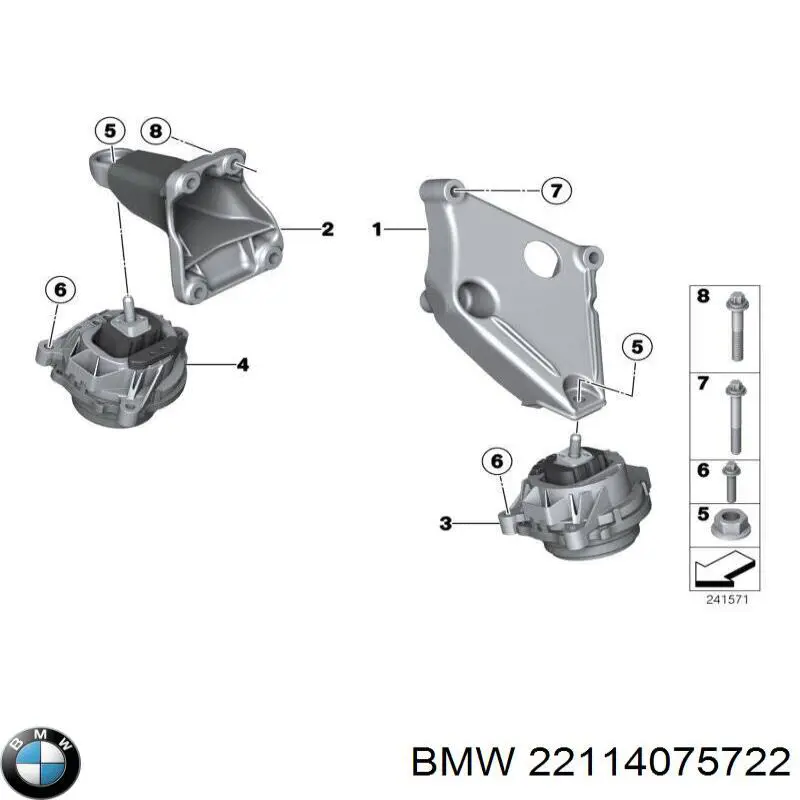 22116785710 BMW