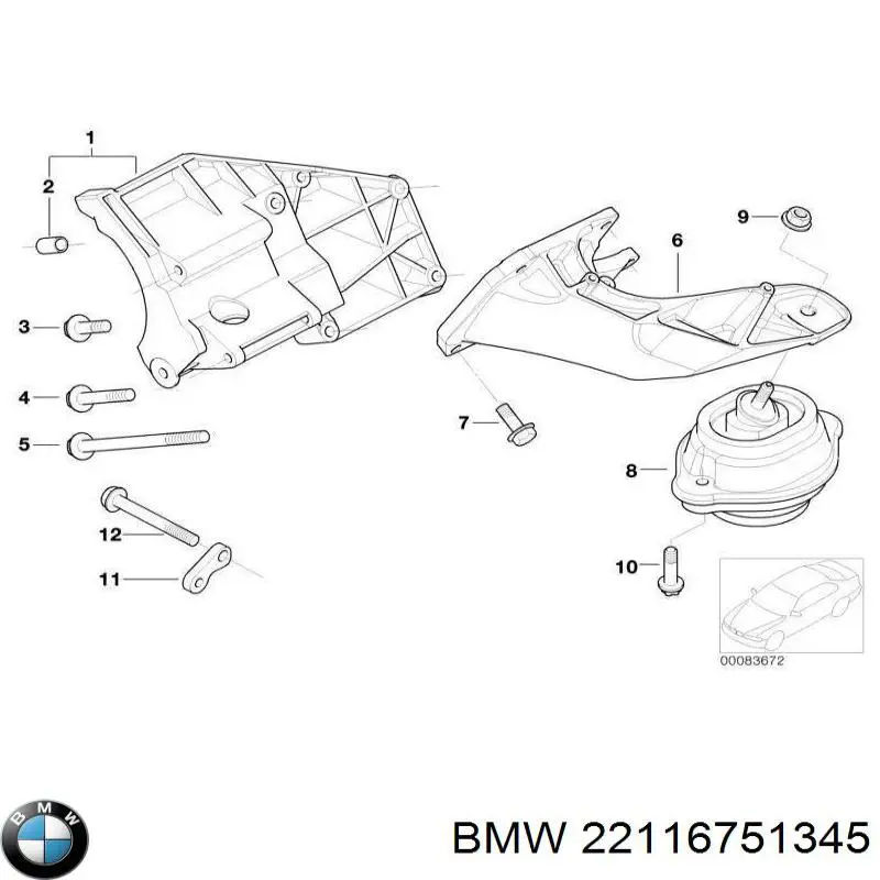 22116751345 BMW