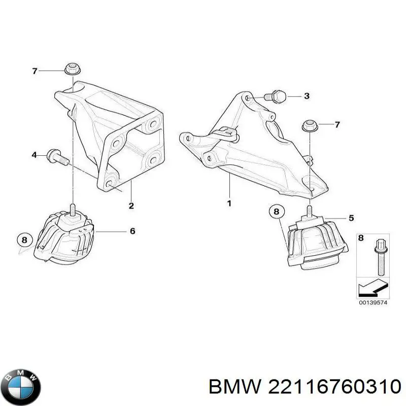  BMW 22116760310 precio, desde 95,83 EUR