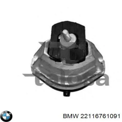 22116761091 BMW soporte motor izquierdo