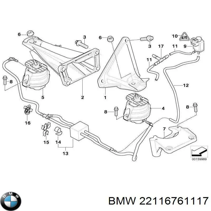 22116761117 BMW