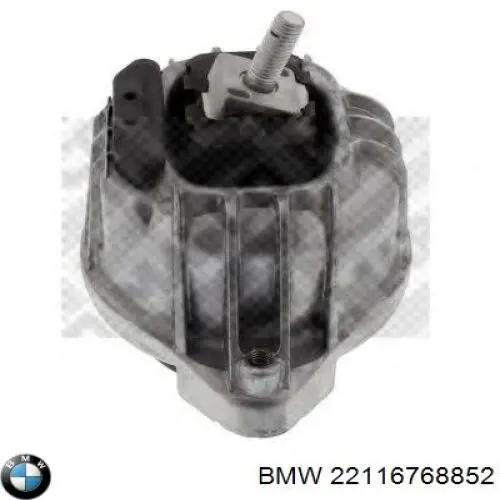 Soporte de motor derecho 22116768852 BMW