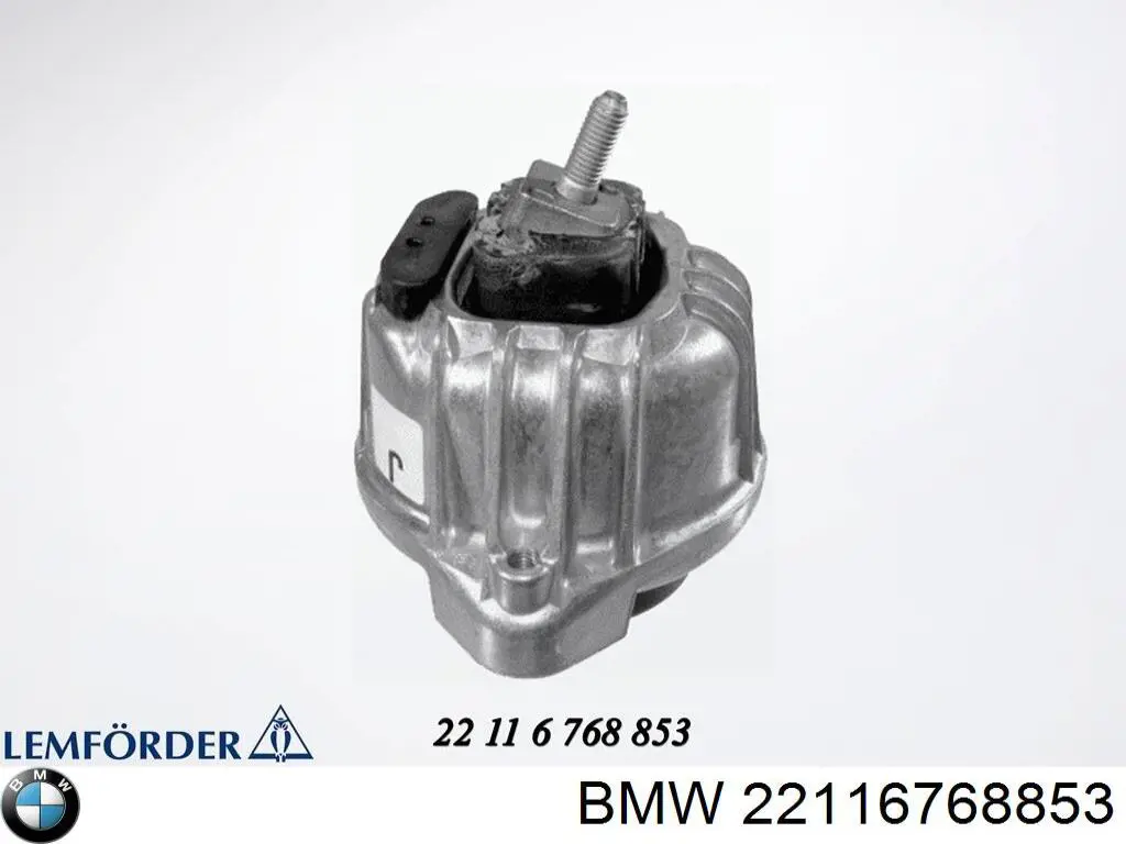 22116768853 BMW soporte motor izquierdo
