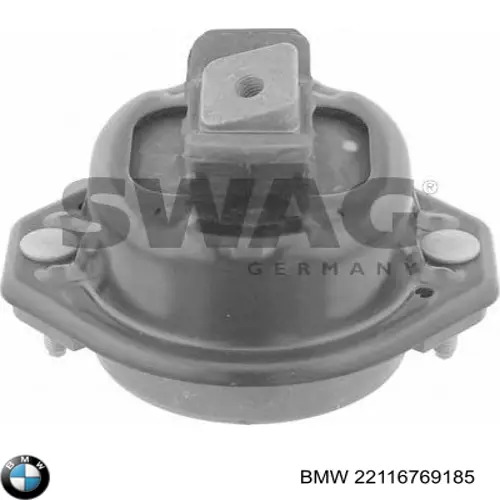 Soporte izquierdo del motor 22116769185 BMW