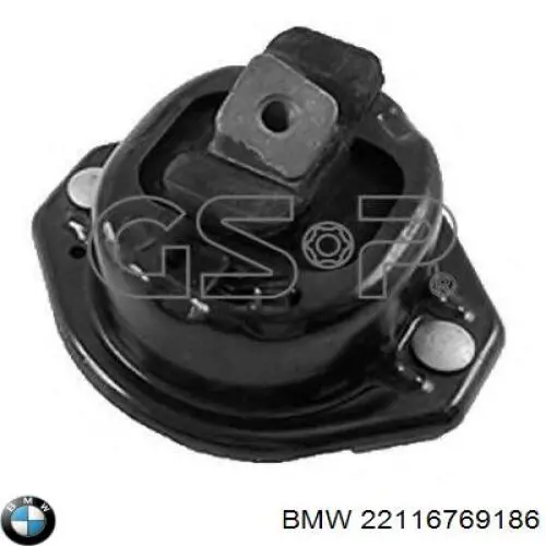 22116769186 BMW soporte de motor derecho