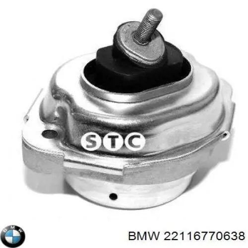 Soporte de motor, Izquierda / Derecha 22116770638 BMW