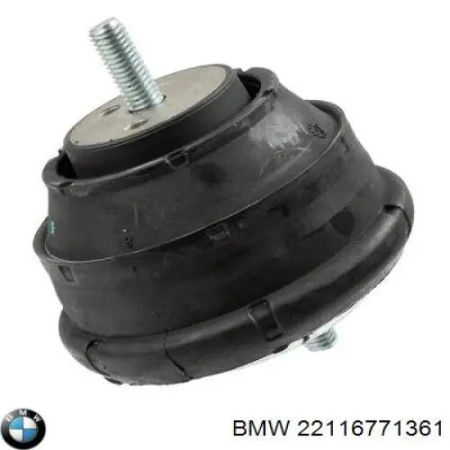 Soporte de motor, Izquierda / Derecha 22116771361 BMW