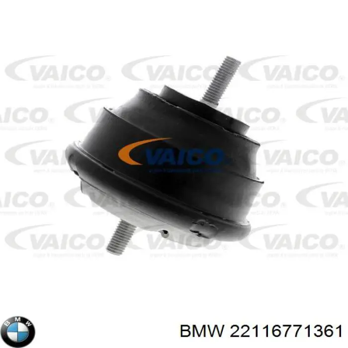 22116771361 BMW Soporte elástico, suspensión del motor, Izquierda / Derecha