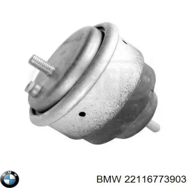 22116773903 BMW Soporte elástico, suspensión del motor, Izquierda / Derecha