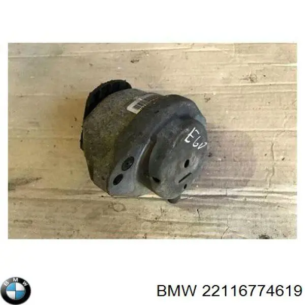 Soporte izquierdo del motor 22116774619 BMW