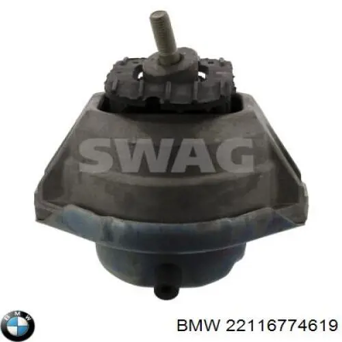 22116774619 BMW Soporte de motor izquierdo