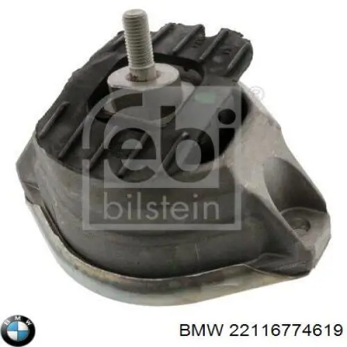 Soporte izquierdo del motor BMW 22116774619 precio, desde 58,48 EUR