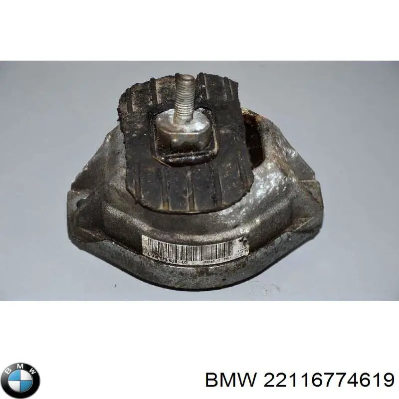 Soporte izquierdo del motor 22116774619 BMW