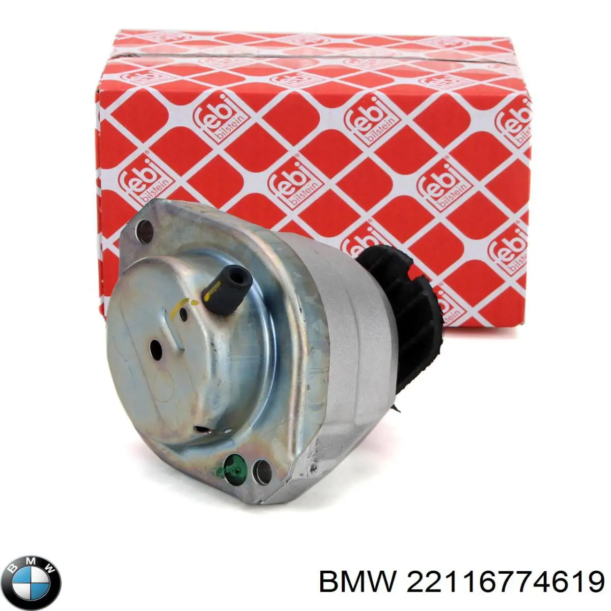 Soporte izquierdo del motor 22116774619 BMW
