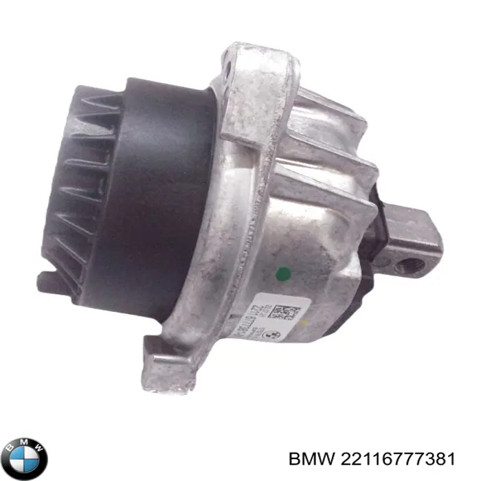 Soporte izquierdo del motor 22116777381 BMW