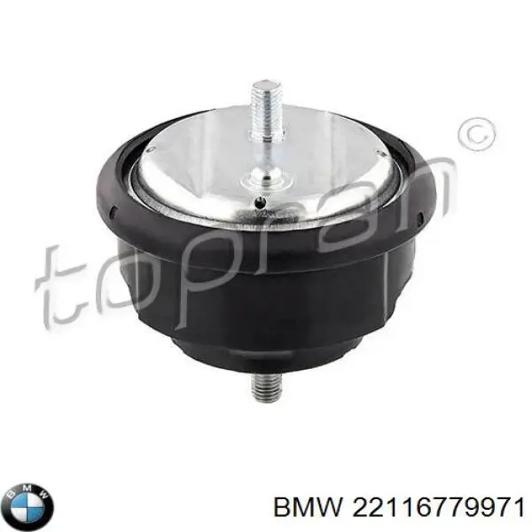 Soporte izquierdo del motor 22116779971 BMW